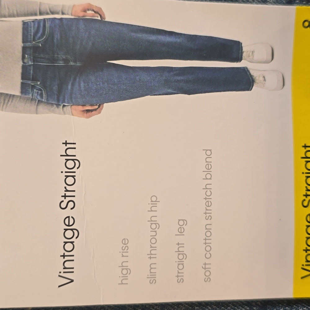NWT Calvin Klein Straight Leg Jeans in Size 8 and 14 - Picture 10 of 11
